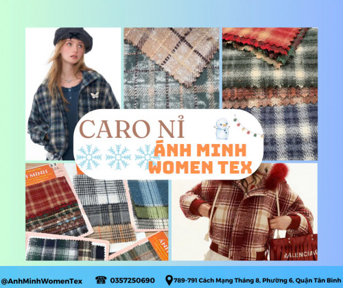 Vải Caro Nỉ: