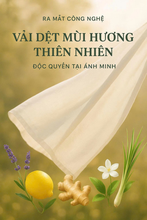 Vải Dệt Mùi Hương Thiên Nhiên Ánh Minh