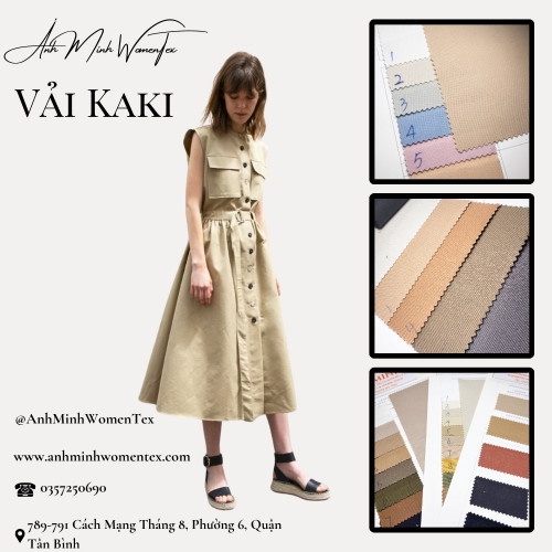 Vải Kaki: Từ A đến Z - 