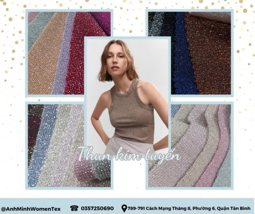 Vải Sequin 2025: Chất Liệu Lấp Lánh Làm Bừng Sáng Tủ Đồ Của Bạn