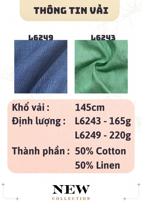 Linen Tencel L6243-L6249