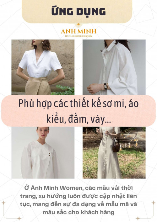Vải sơ mi AM H10188