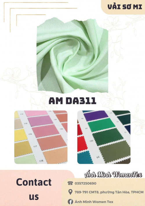 Vải sơ mi AM DA311